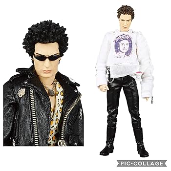 SEX PISTOLSスタイリッシュコレクション シド・ヴィシャス可動フィギュア SEX PISTOLSスタイリッシュコレクション シド・ヴィシャス可動